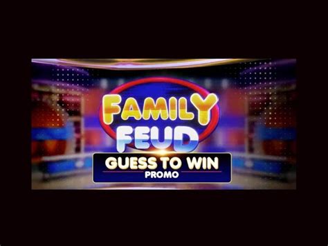 LIST: 'Family Feud' 'Guess to Win' promo week 11 winners.